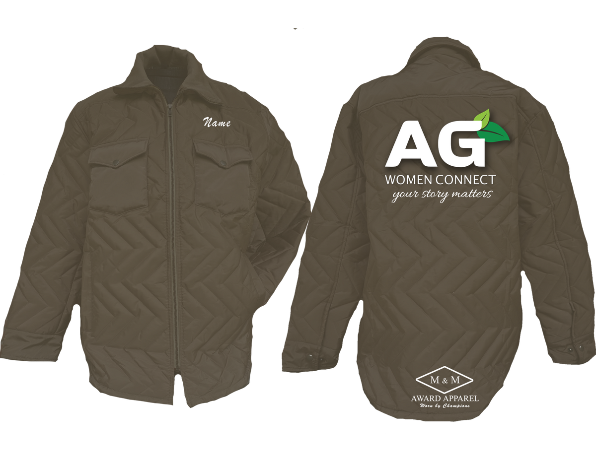 AG Women Connect Quilted Barn Jacket