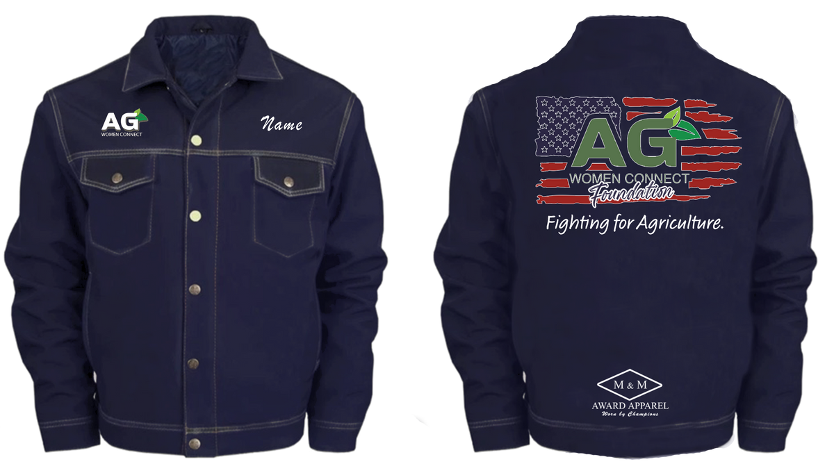 AG Women Connect Blue Jean Jacket